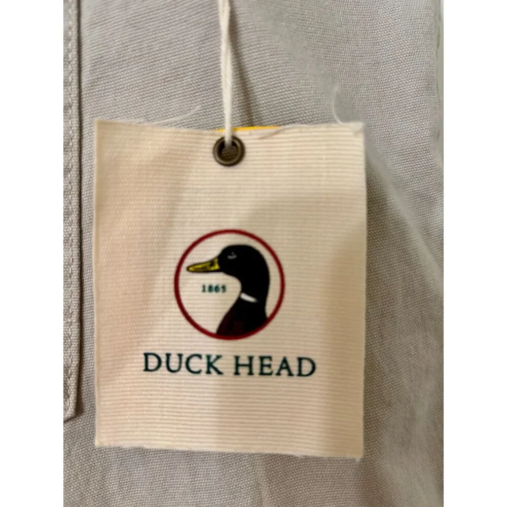 DUCK HEAD NWT Mens 44X30 Stone Colored Classic Chino